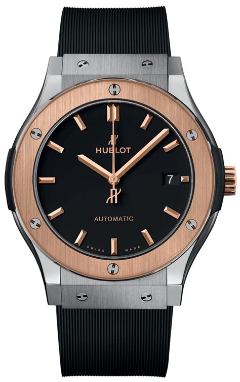 hublot classic fusion titanium king gold 45mm